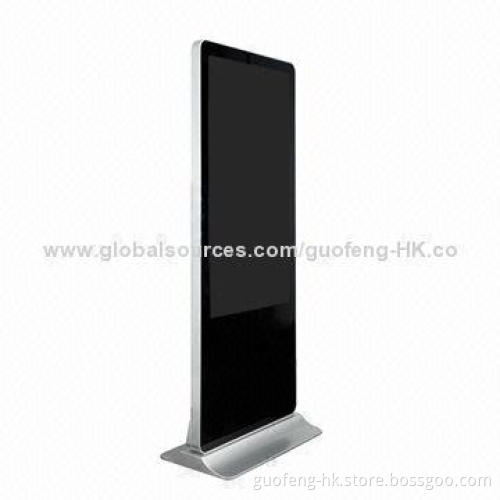 55-inch Floor Standing LED Advertising Digital Signage, 1,920X1,080 (X86), 2GB Memory